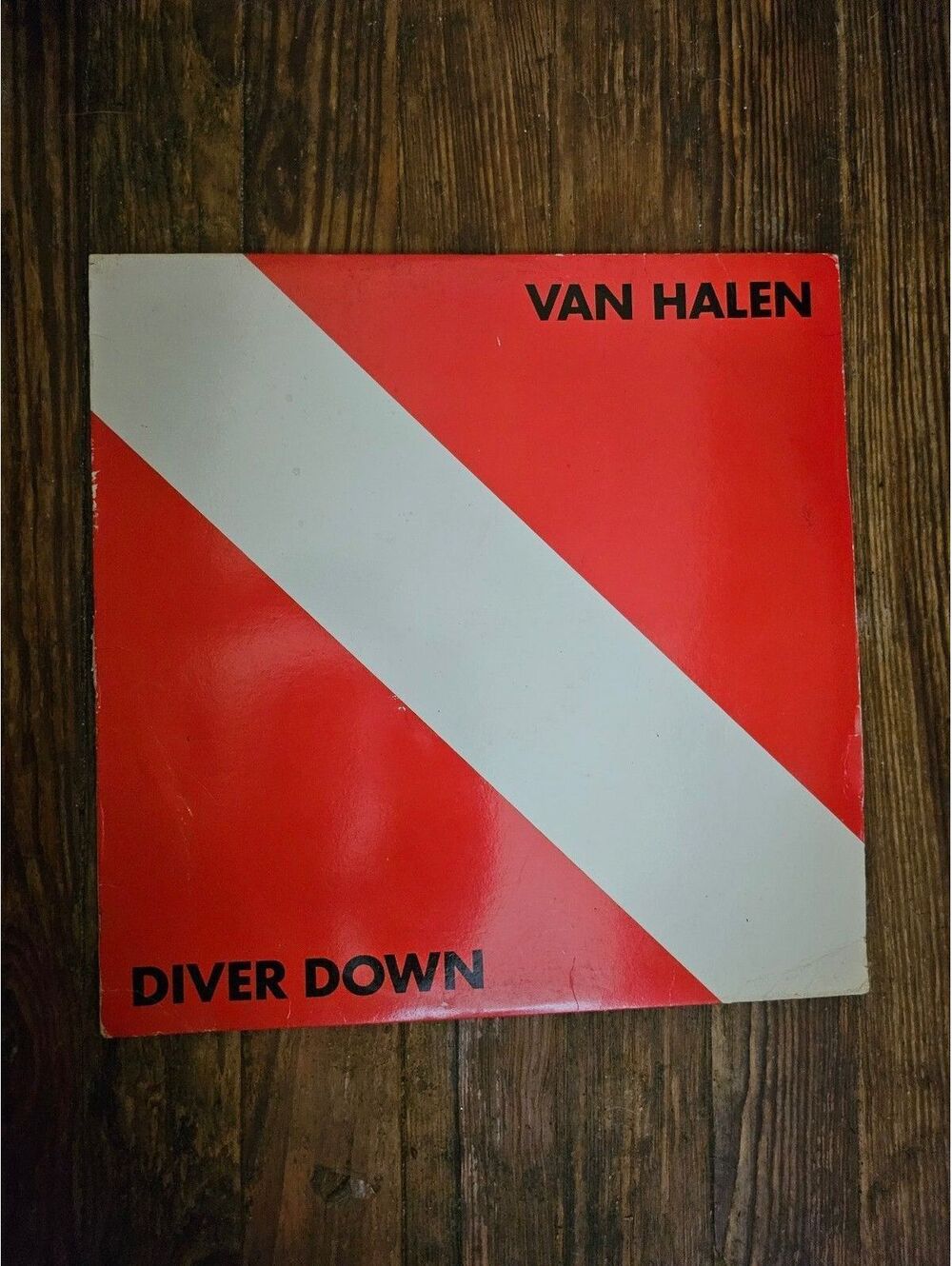 VAN HALEN - DIVER DOWN ORIGINAL WB US LP Vinyl LP - as shown